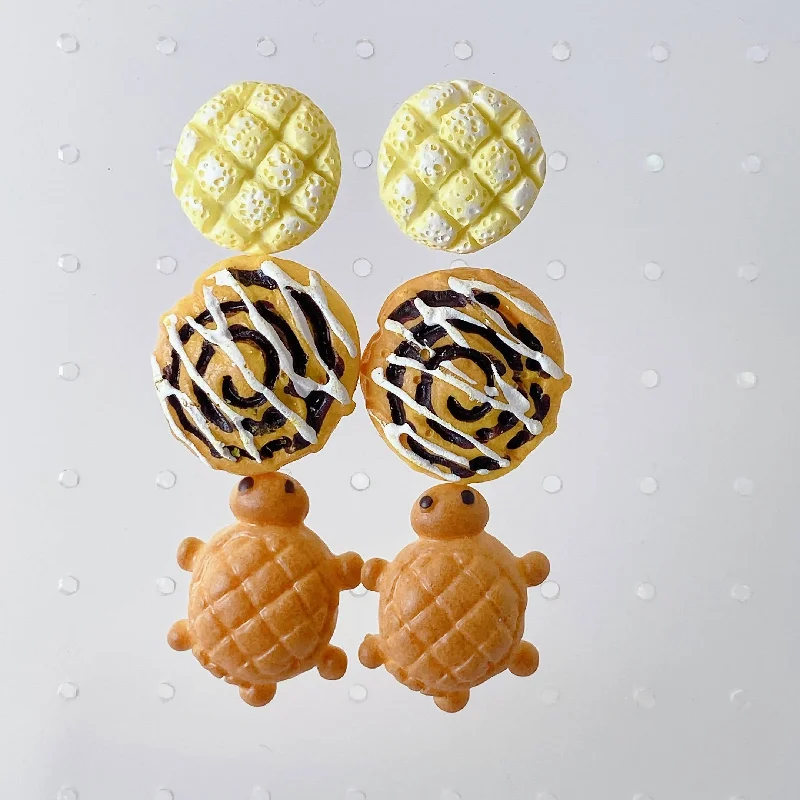 Instant Shipping! Baked Goods Earrings (3 Colors)