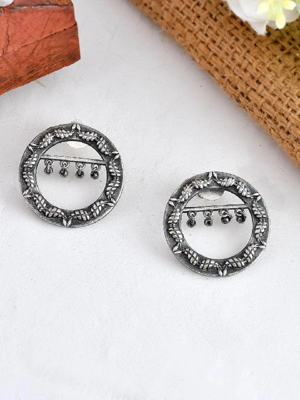 Oxidised Aroopa Earrings