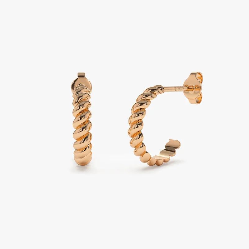 14K Rose Gold