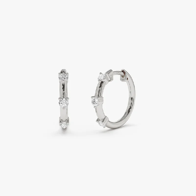 14K White Gold