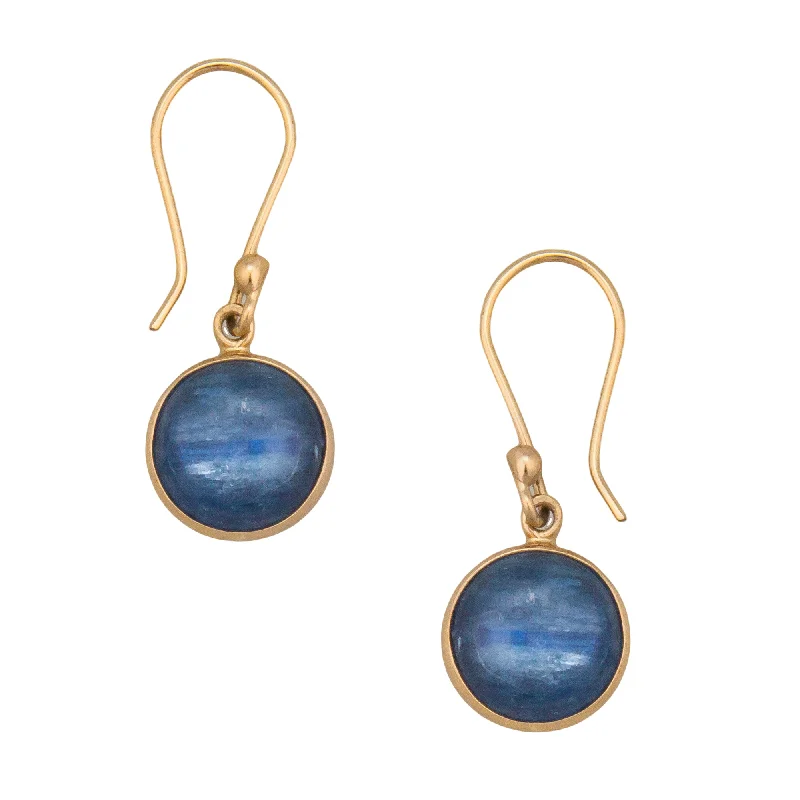 Alchemia Kyanite Round Drop Earrings