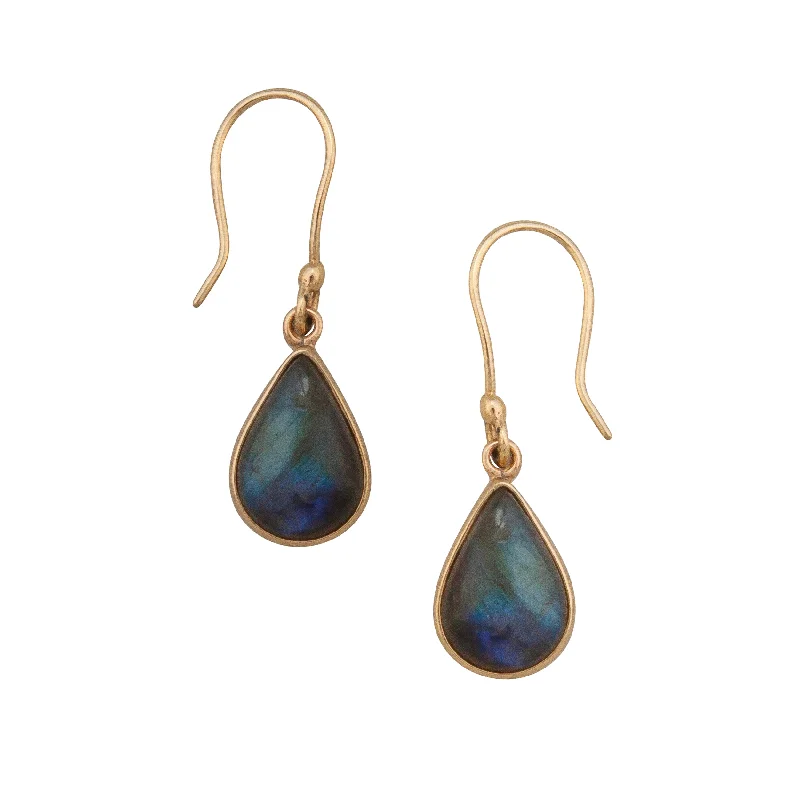 Alchemia Labradorite Teardrop Earrings