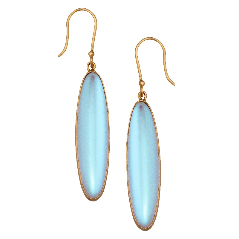 Alchemia Luminite Oval Drop Earrings