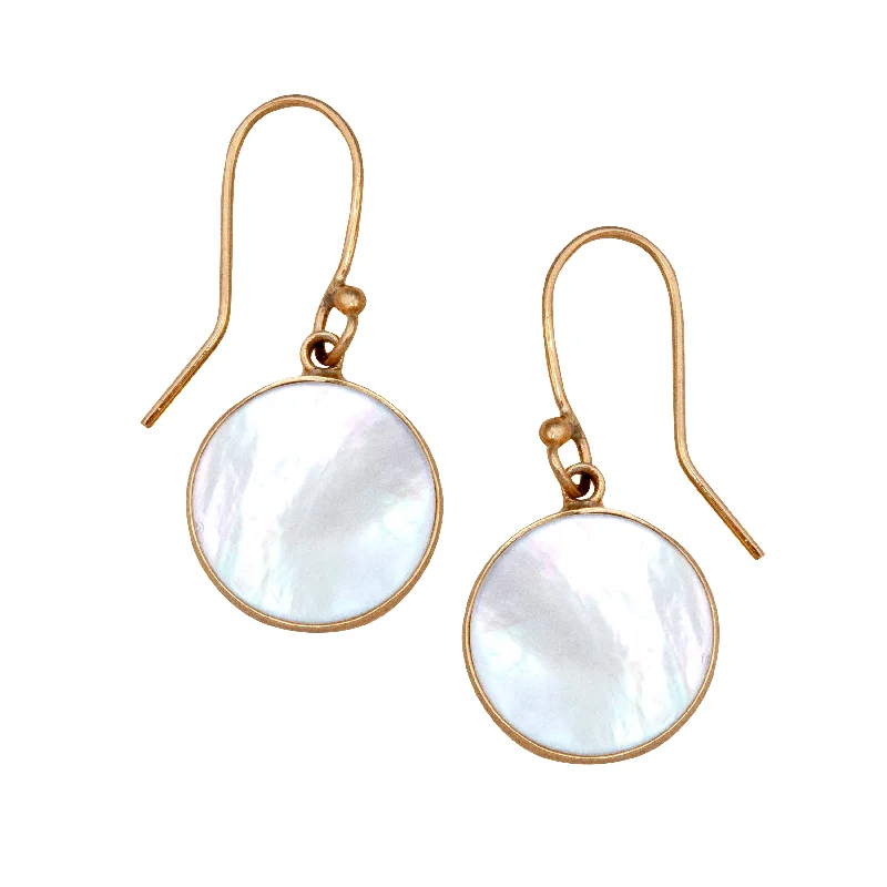 Alchemia Mother of Pearl Drop Earrings