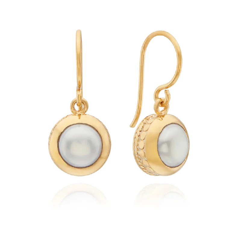 Anna Beck Pearl Drop Earrings