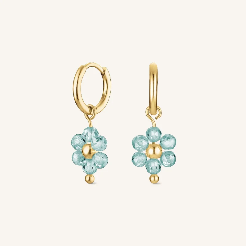 Flower Hoop Blue