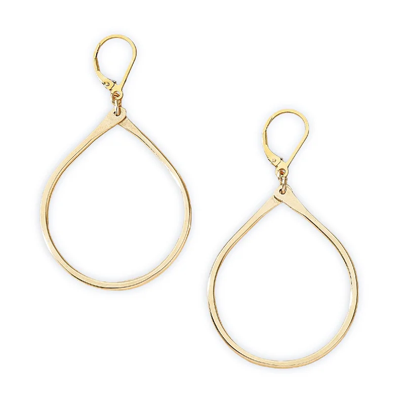 heavy drop earrings