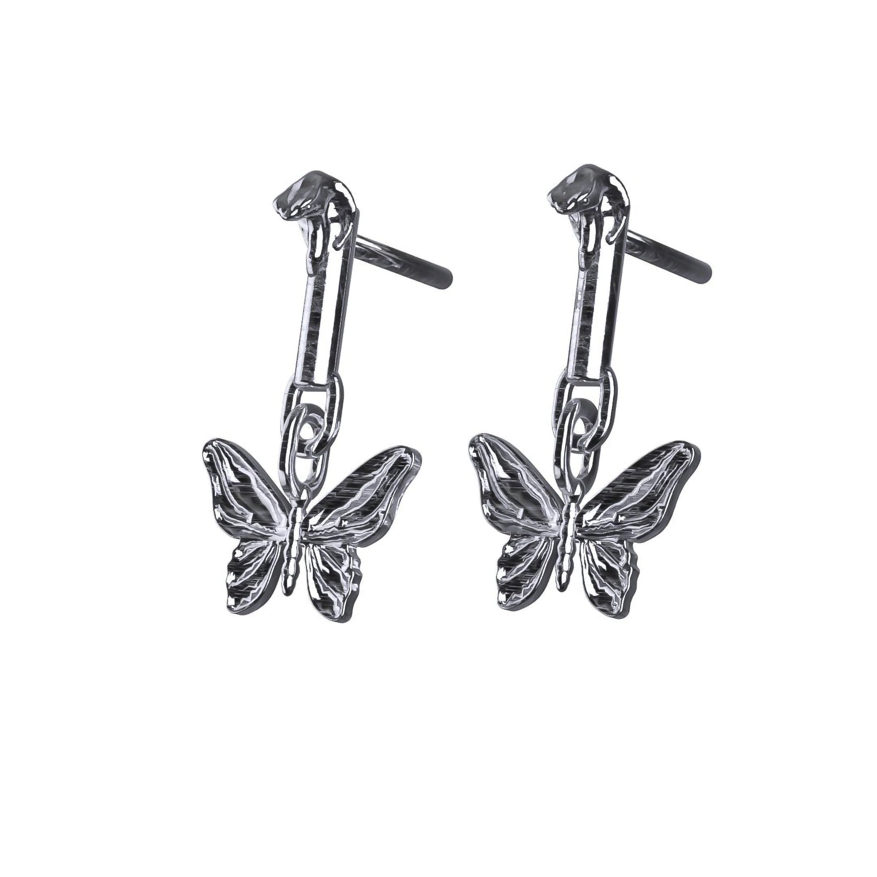 BUTTERFLY EARRING (DANGLE)