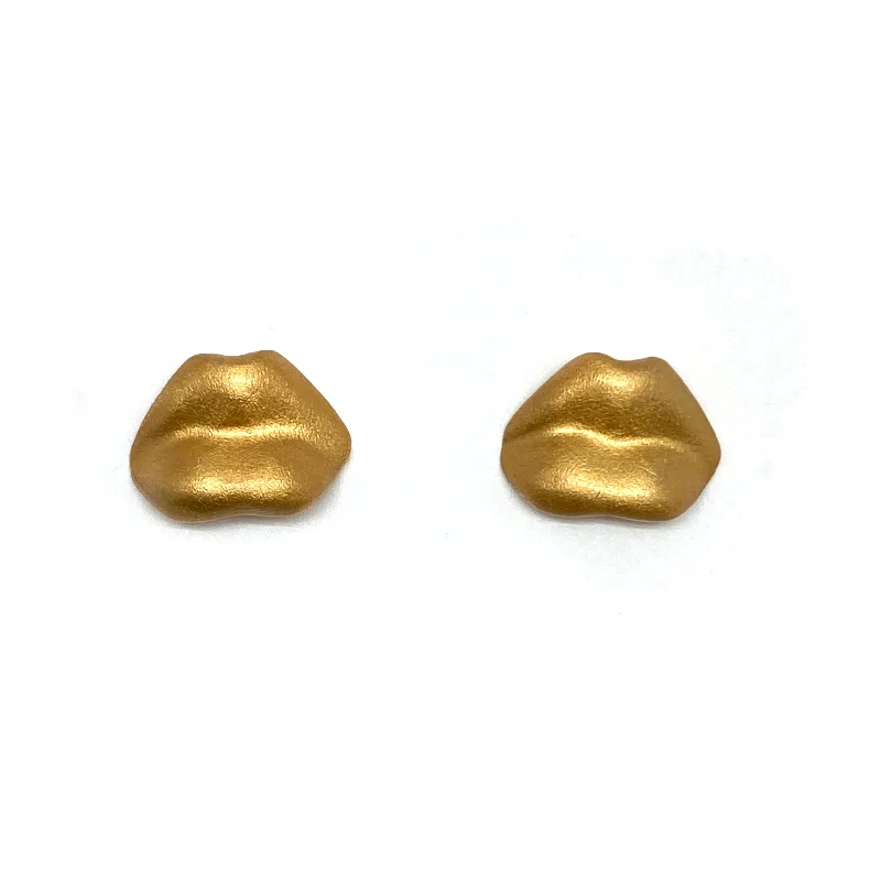 Kisses Earrings - Gold