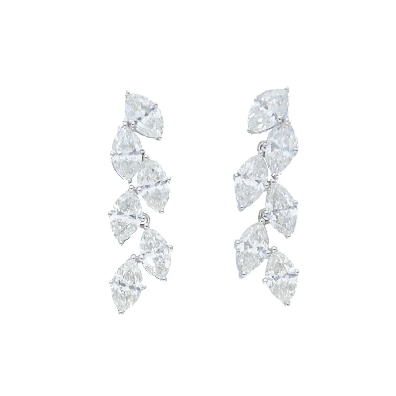 Marquise Dangle Drop Earrings