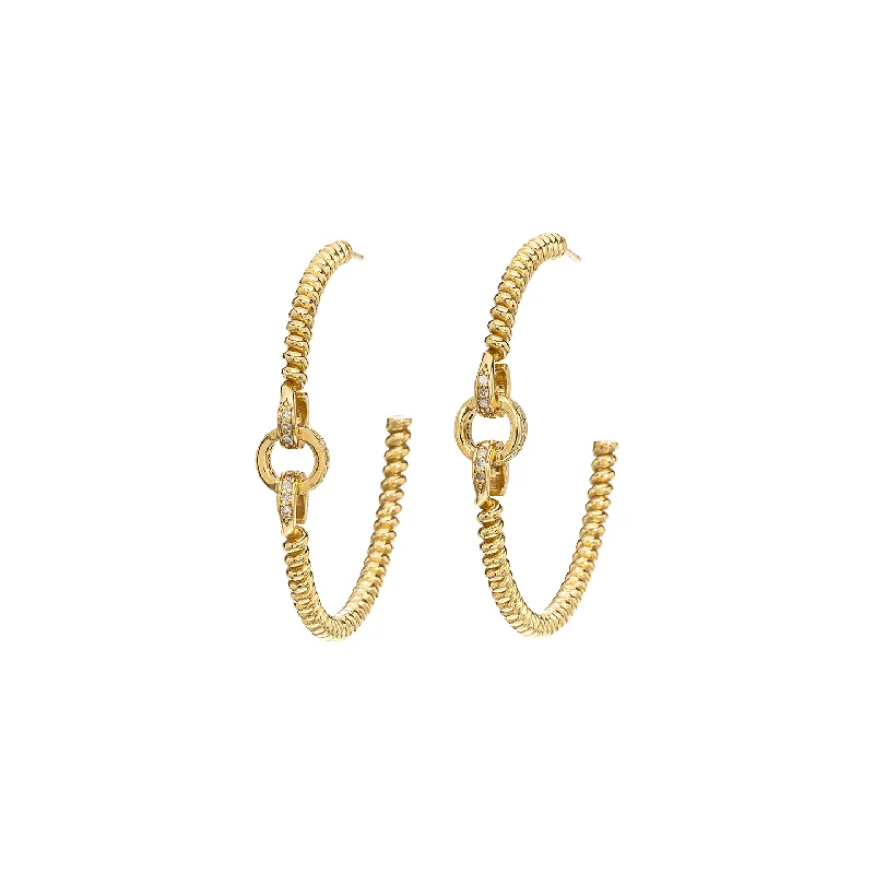 Nancy Newberg Twist Hoops