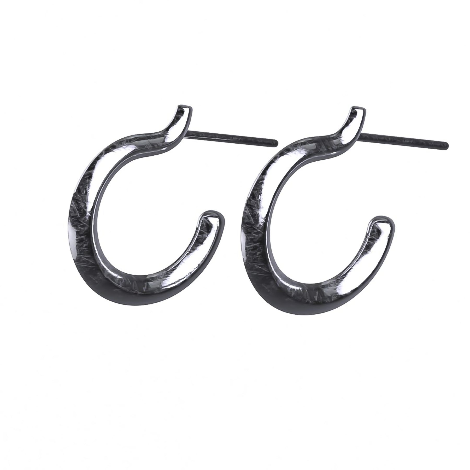 PLAIN OPEN HOOP EARRING