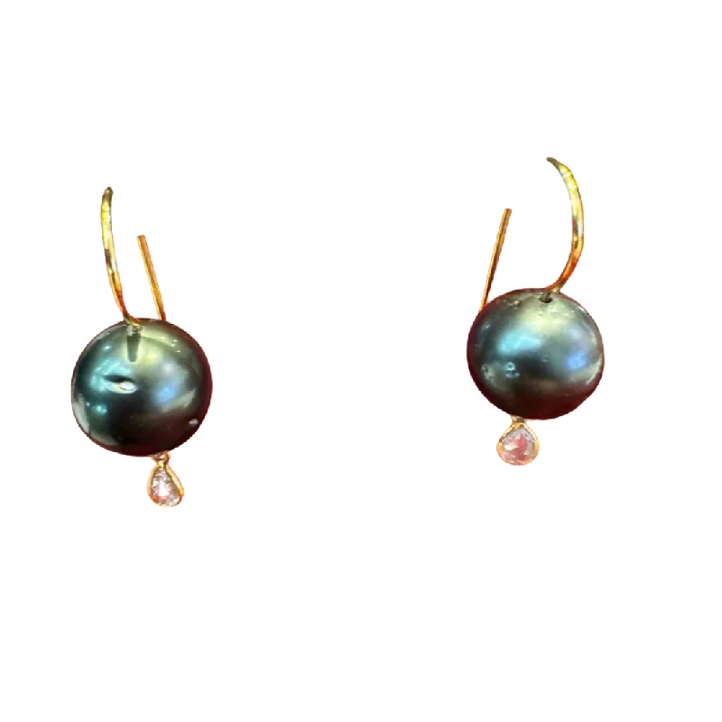 Royal Drop Earrings Tahitian