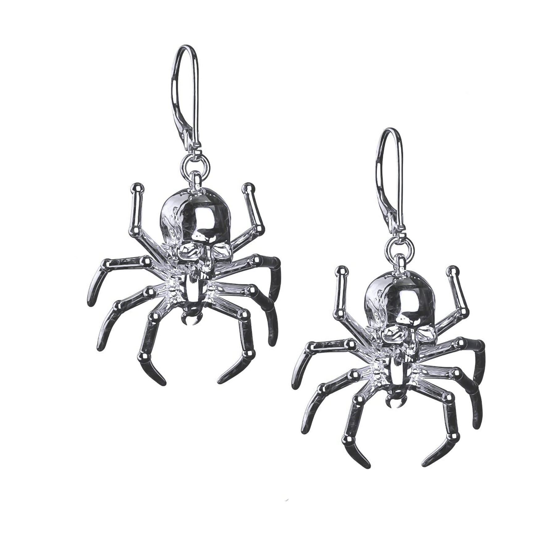 SPIDER SKULL EARRING