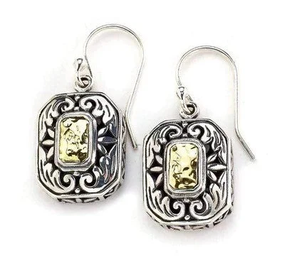 Sterling Drop Earrings