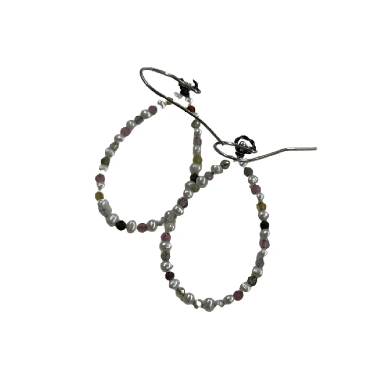 Tourmaline drop earrings