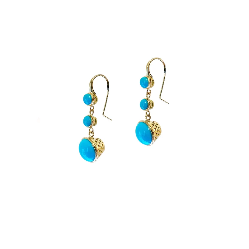 Turquoise Drop Earrings